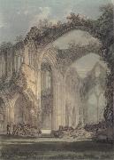 J.M.W. Turner The Chancel and Crossing of Tintern Abbey,Looking towards the East Window France oil painting reproduction